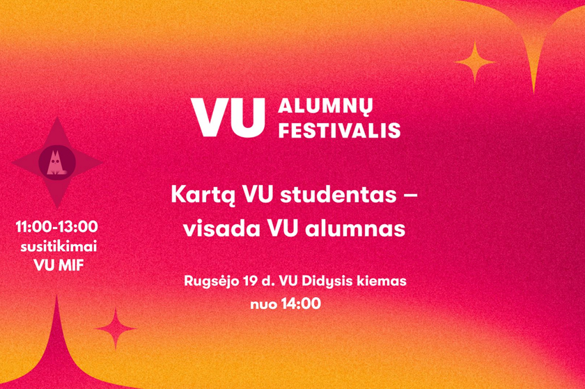 VU MIF Alumni festivalis